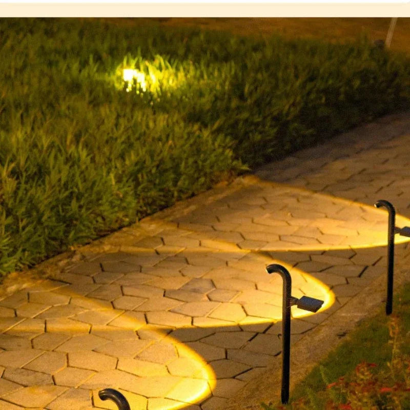 Durable Solar Pathway Lights for Driveway and Garden Landscape