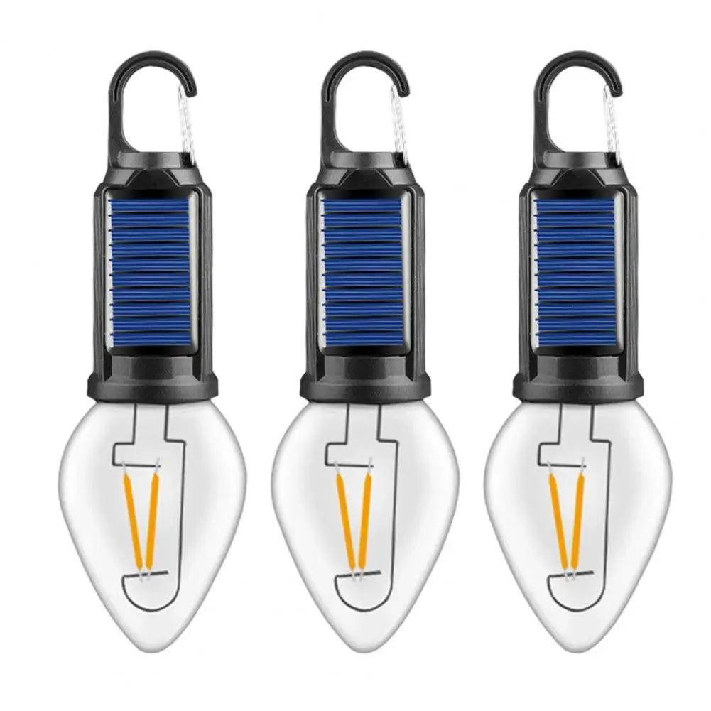 Rechargeable Camping Lantern Solar Powered Camping Light Portable Solar Rechargeable Camping Light for Outdoor for Adventure