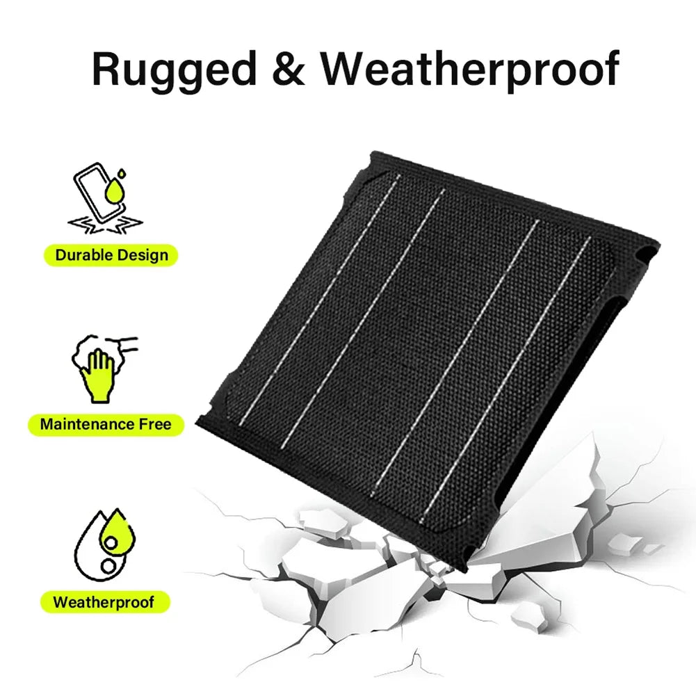 30W/40W 5V Portable Cell Phone Charge Panels PD 20W QC 3.0 5V 9V 12V Foldable Mobile Power Bank Charger for USB A C Power Bank