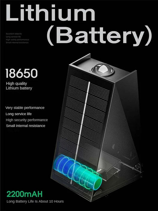 Solar Wall Lights Outdoor Garden Lighting External Solar Powered Led Outdoor Lamp Wall Sconces Yard and Garden Decors Decoration