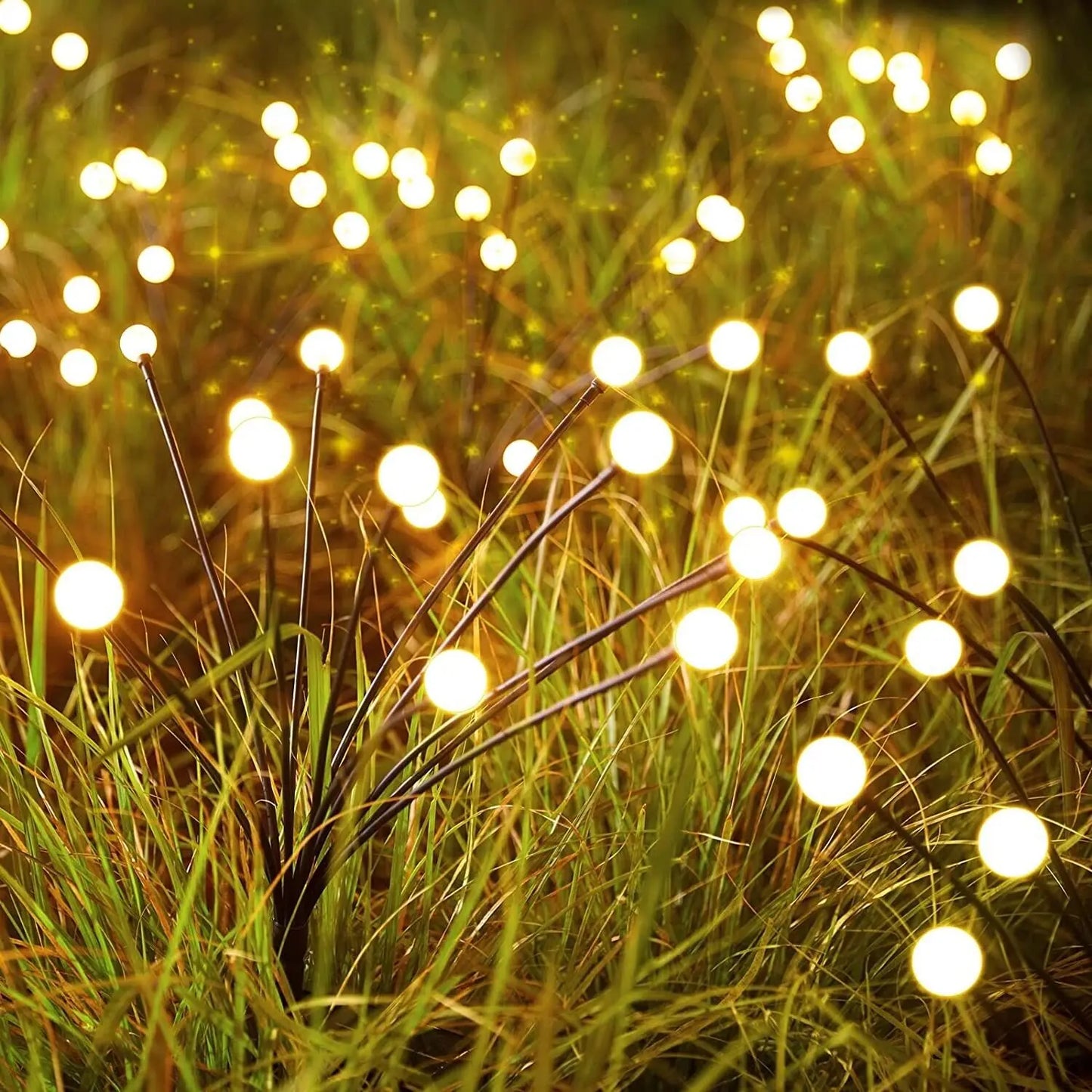 Solar Garden Lights Solar Swaying Light Sway by Wind Outdoor Lights Solar Garden Decorative Lights Yard Patio Pathway Decoration