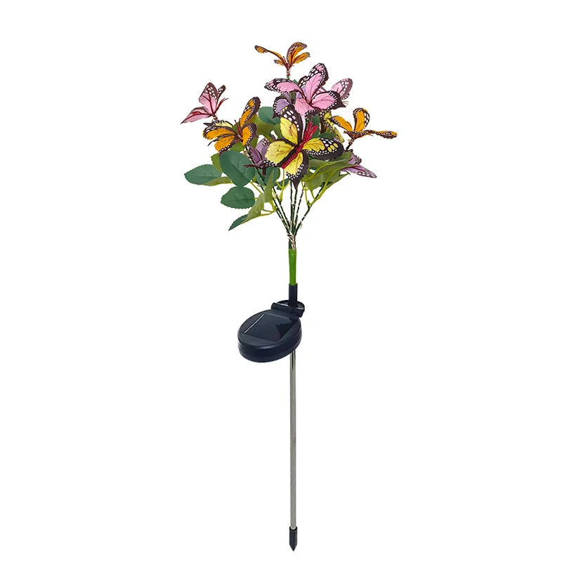 Solar Butterfly LED Fairy Lights - Perfect for Valentine's Day Easter Halloween Christmas Decoration Solar Outdoor Garden Lamp