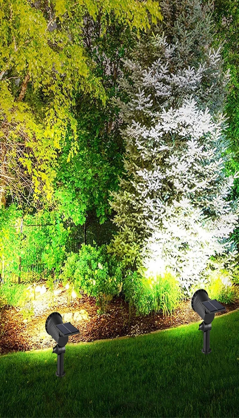 Solar Pathway Light Outdoor Waterproof Bright Monocrystalline Silicon Garden Decorate Light 9 LED Landscape Lamp for Yard Fenced