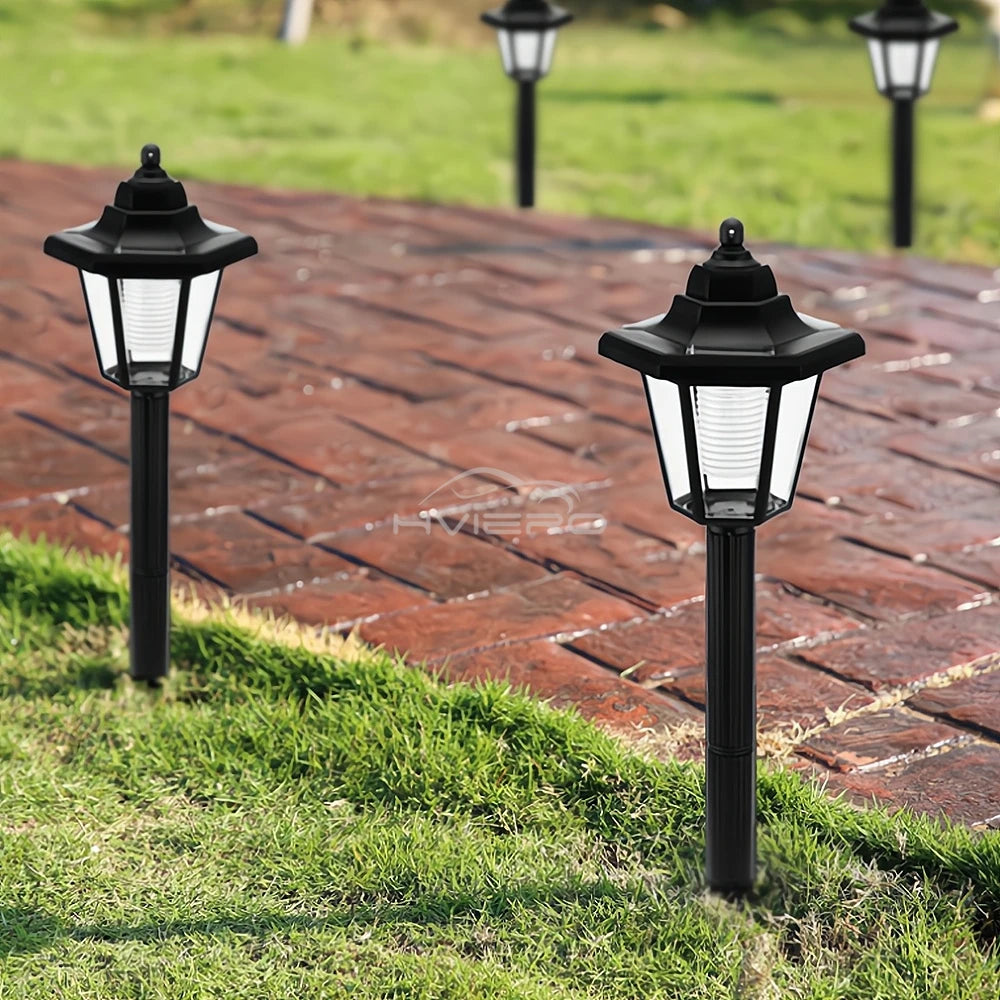 LED Small Solar Pathway Light Ground Insertion Waterproof Outdoor Lamp For Garden Landscape Yard Driveway Walkway Lighting Night