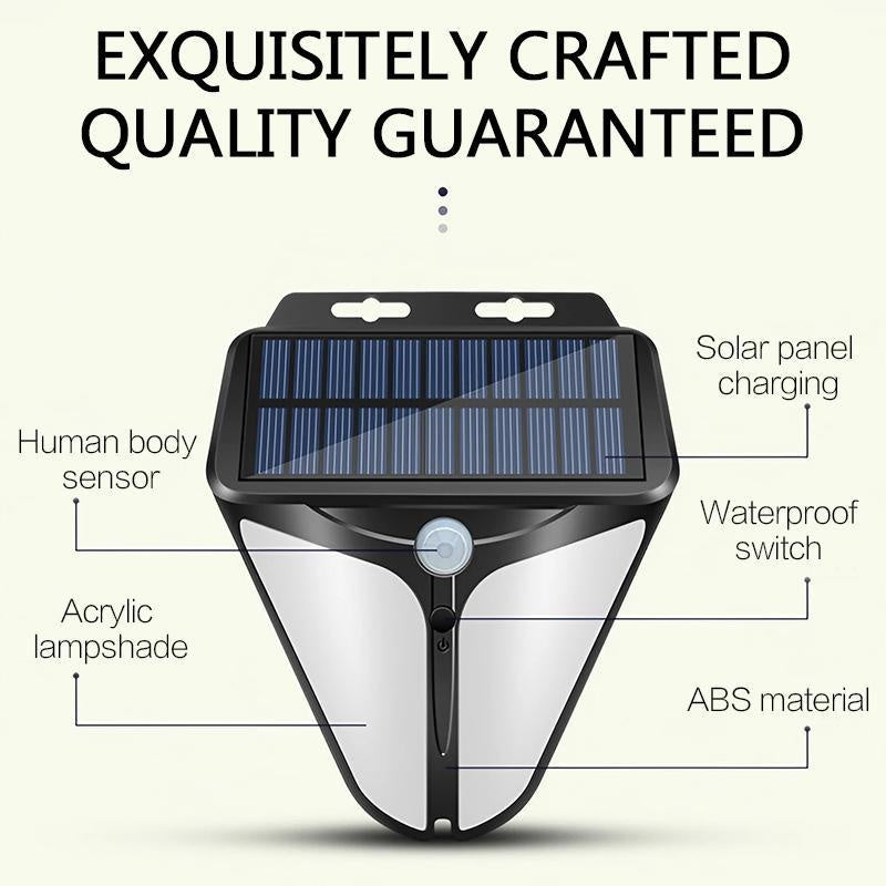 Solar Street Light Outdoor Waterproof LED Courtyard Light Super Bright Energy-Saving Environmental Courtyard Garden Corridor