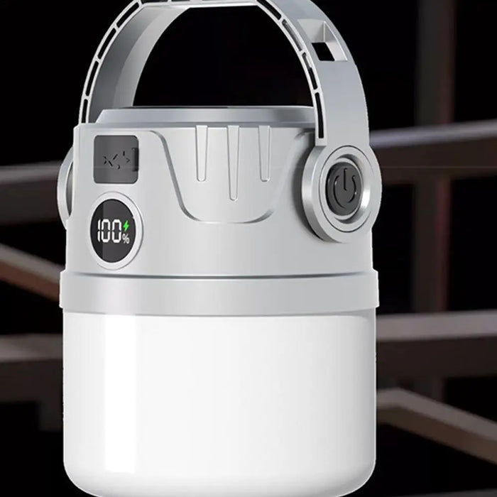 Camping Solar Lights Outdoor Tent Light Foldable Picnic Lantern 4 Speed Adjustable Lamp Flashlight Rechargeable LED Camp Lantern