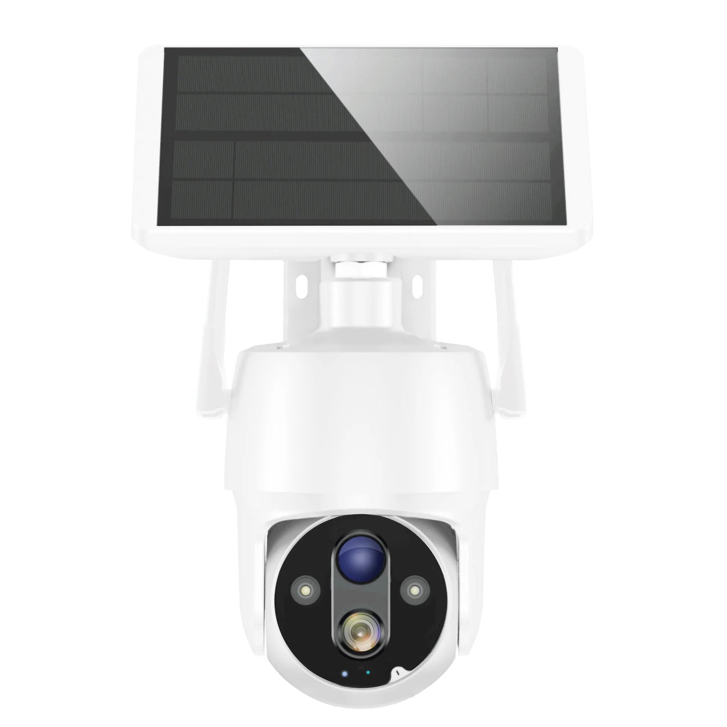 Solar 360-degree Surveillance Camera Full Color Night Vision 1080P Pixel Solar Outdoor Wireless Camera 4G SIM Dual Lens Surveill