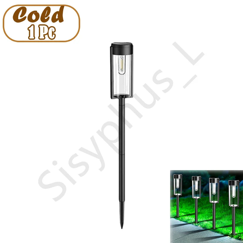 LED Solar Pathway Lights Outdoor Garden Lamp Waterproof Landscape Lights Lights Walkway Driveway Lawn Patio Garden Decor
