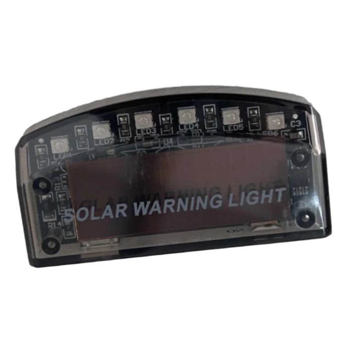 Car Anti-Theft Alarm Warning Stimulated  Flashing 6 LED Light Solar Powered Car Burglar Alarm Light Strobe Lights Auto Part