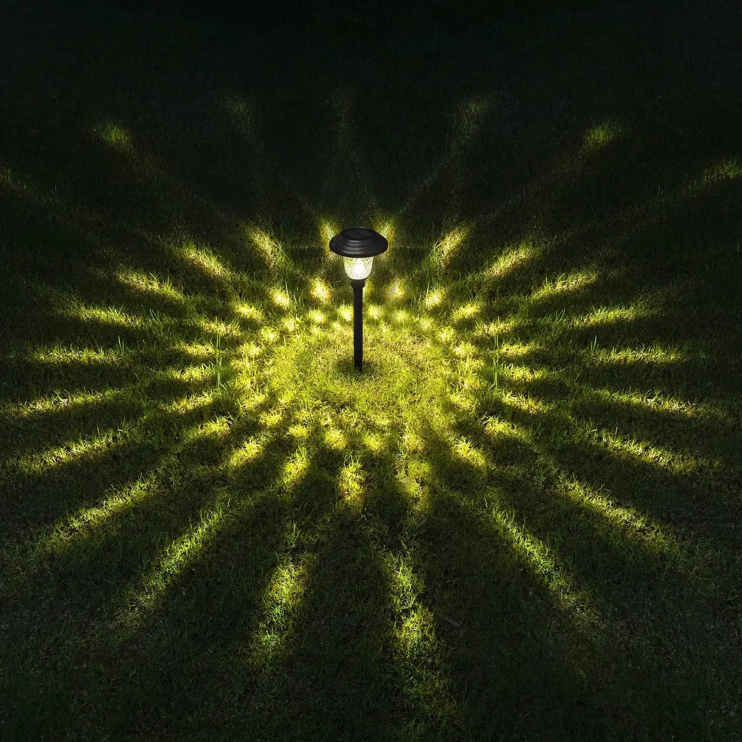 Solar Pathway Lights Outdoor Solar Yard Lamp Warm Lighting IP65 Waterproof LED Auto On Off Solar Lights for House Garden Path