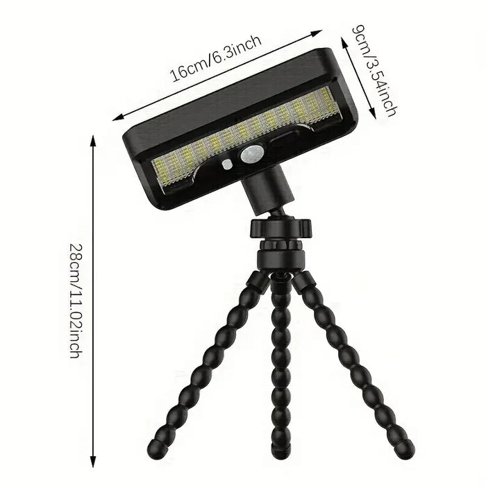 Solar Wall Light Solar Powered Flood Light Auto On/Off Motion Sensor Outside Yard Lamp Security Porch Light for Garden Yard Path