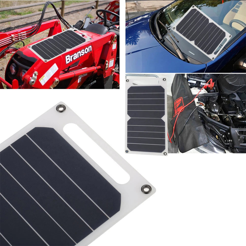 USB 5V Solar Panel System with Camping Charging for Power Banks and Mobile Phones for Phone Car Mp3 PAD Charger Outdoor Batter