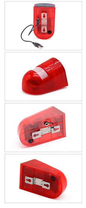 Car Alarm Solar Infrared Motion Sensor Alarm Automobile Immobilizer Security Accessories Home Systems Electronics Automobiles