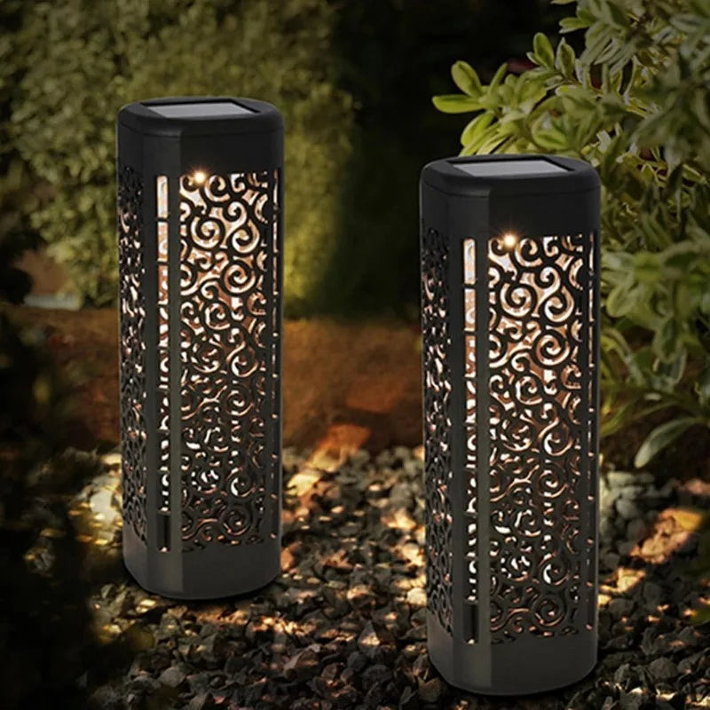 Solar Lawn Light Outdoor Solar Powered Buried Path Lights Waterproof Garden Lights For Park Landscape Courtyard Pathway