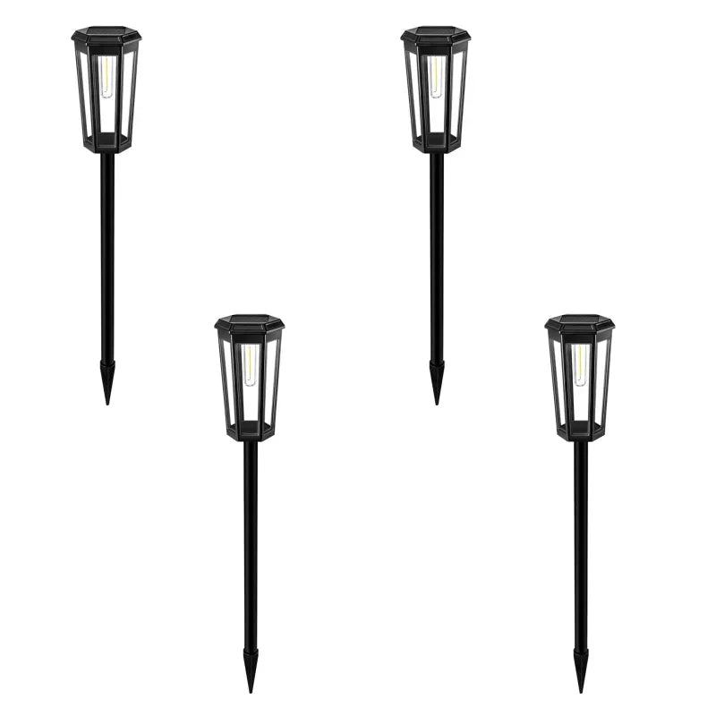 1/4/6 Pack Solar Pathway Lights Outdoor Solar Lights IP65 Waterproof Garden Lights Solar Lamp Outdoor Landscape Lamps for Lawn