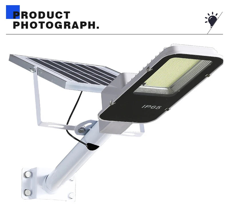 Led Solar Street Light Outdoor Garden IP65 Waterproof Solar Light 50-200W Courtyard Porch Balcony Garage Dusk To Dawn Wall Lamp
