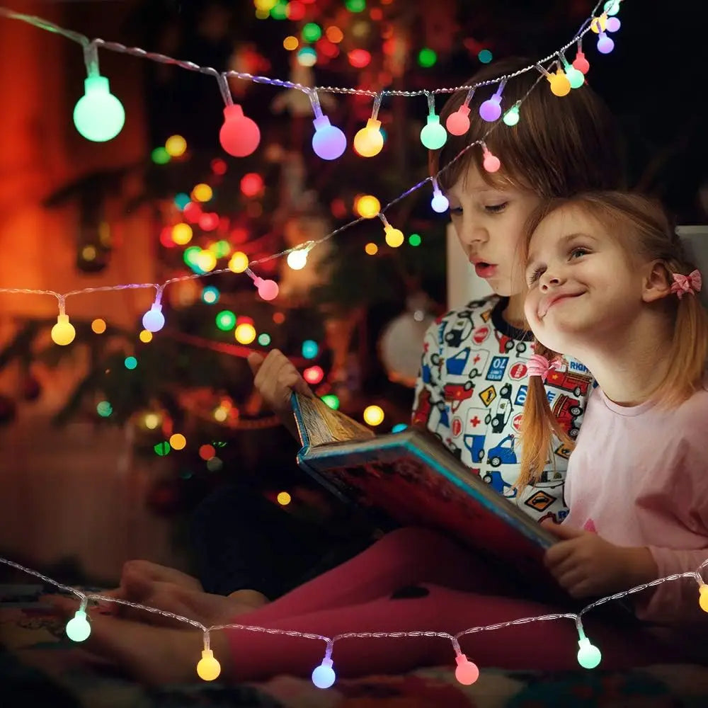 LED Fairy Solar String Lights, 13 Modes with Remote, RGB & Warm Fairy Lights, Christmas Lighting For Party, Indoors & Outdoors