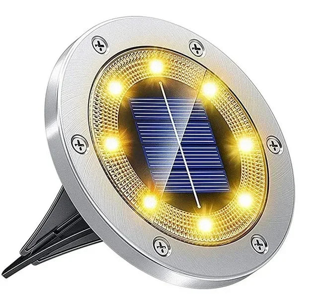 Solar Pathway Lights Waterproof Upgraded Walkway Landscape Outdoor Driveway Auto On/Off Lights for Yard Lawn Patio