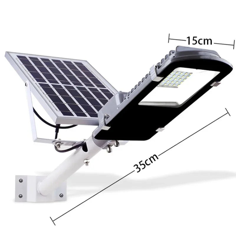 Super Bright Solar Street Light Outdoor IP67 Waterproof 3000mAh Auto on/Off Garden Lighting for Home Pathway Dusk To Dawn