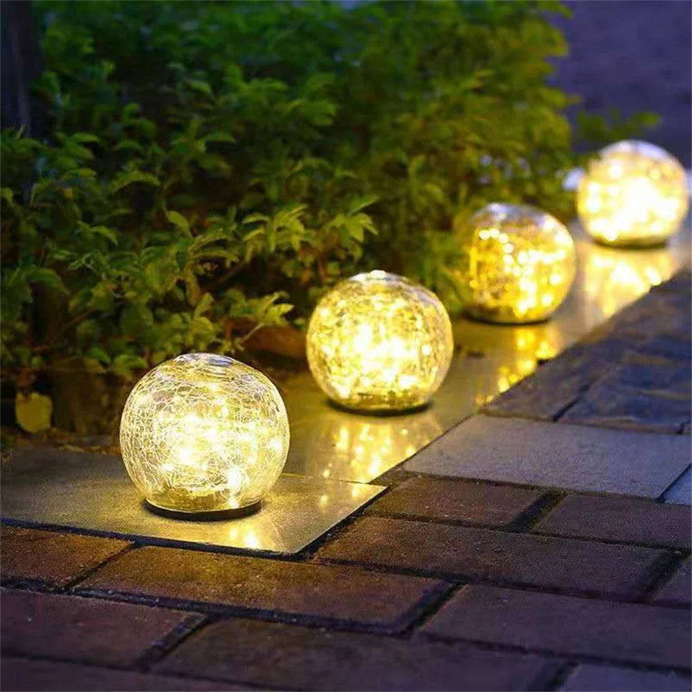 Solar Courtyard Outdoor Lights Garden Landscape Layout Decoration Underground Lamp Home Yard Waterproof Atmosphere LED Lights