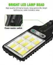 Solar Street Lights Outdoor Waterproof Human Body Sensing Courtyard Garden Wall Household Lights Rural Road Lighting Wall Lights