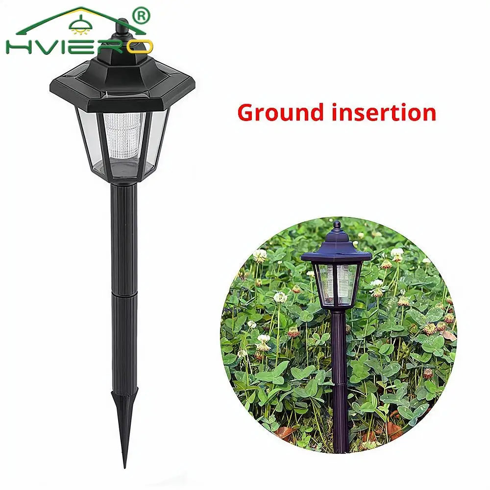 LED Small Solar Pathway Light Ground Insertion Waterproof Outdoor Lamp For Garden Landscape Yard Driveway Walkway Lighting Night
