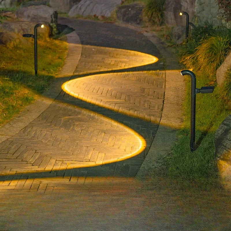 Durable Solar Pathway Lights for Driveway and Garden Landscape