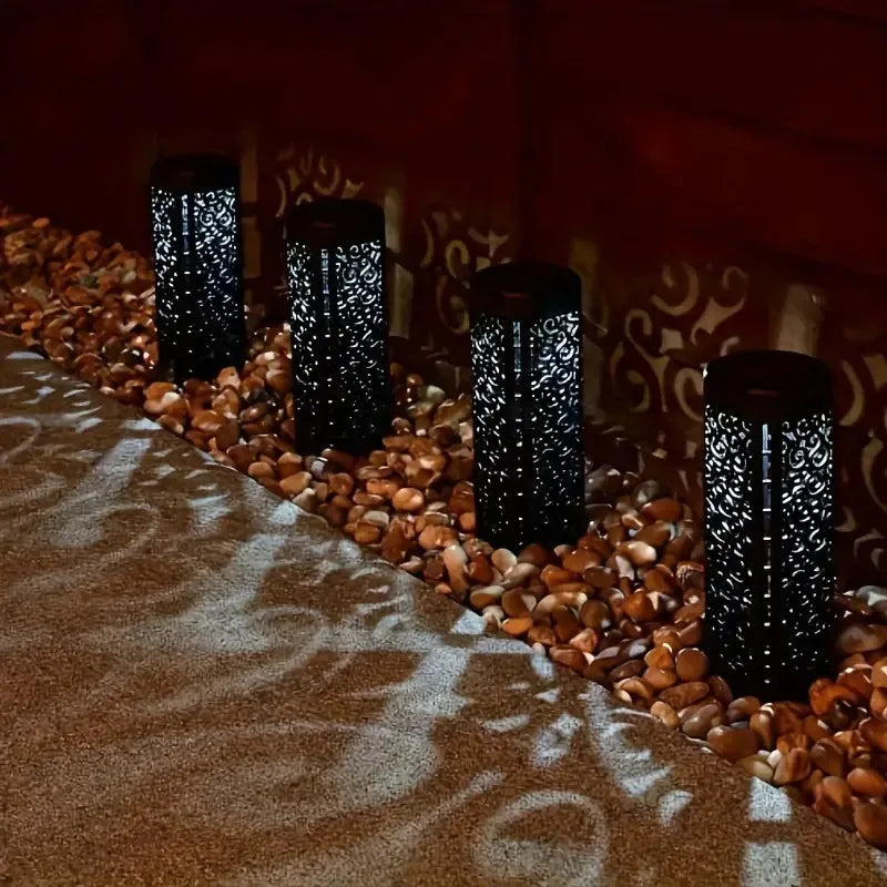 Solar Lawn Light Outdoor Solar Powered Buried Path Lights Waterproof Garden Lights For Park Landscape Courtyard Pathway