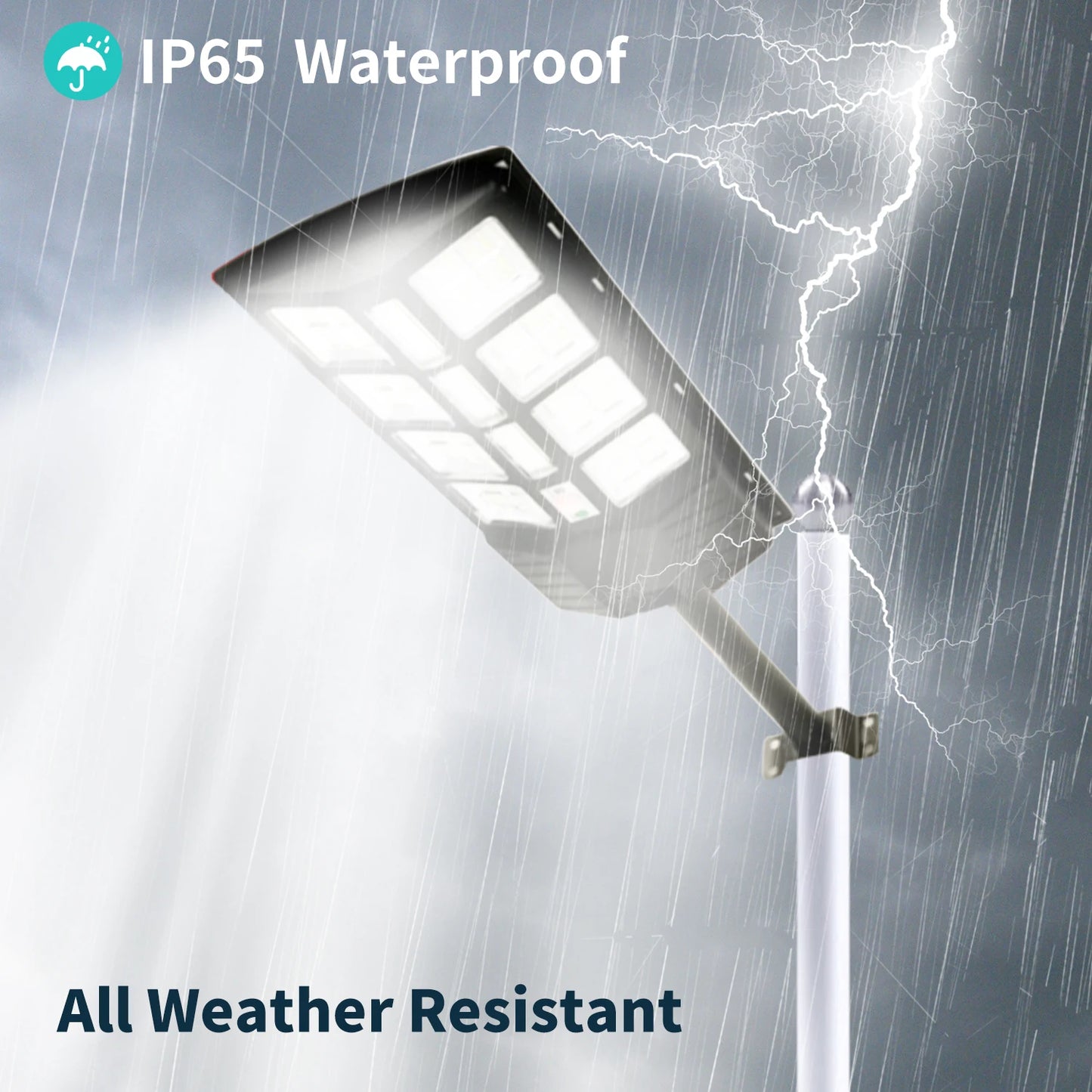 2025 New Solar Street Light 300W Waterproof IP65 Outdoor Motion Sensor LED Lamp with Remote Control for Garden Yard Pathway