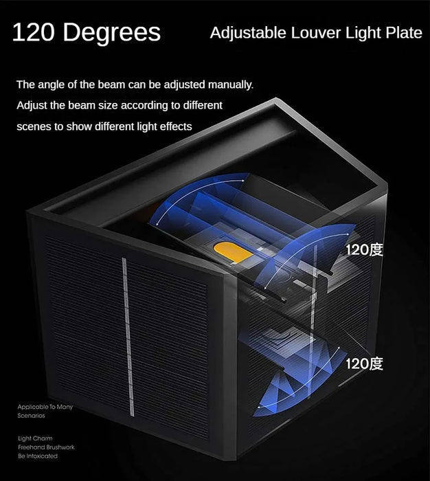 Solar Wall Lights Outdoor Garden Lighting External Solar Powered Led Outdoor Lamp Wall Sconces Yard and Garden Decors Decoration