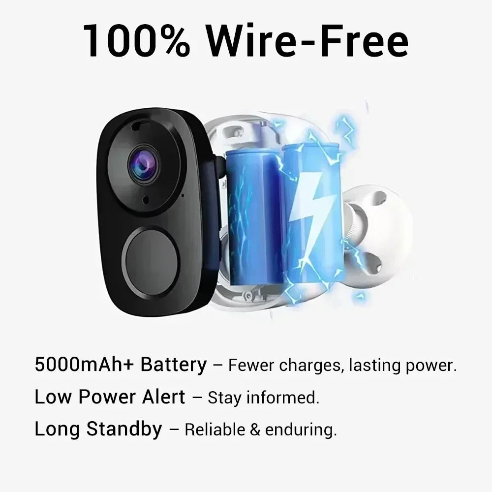 4G Solar Surveillance Camera Wireless Outdoor 2K 5MP Battery Powered Security Camera Spotlight Siren 2-Way Audio Waterproof