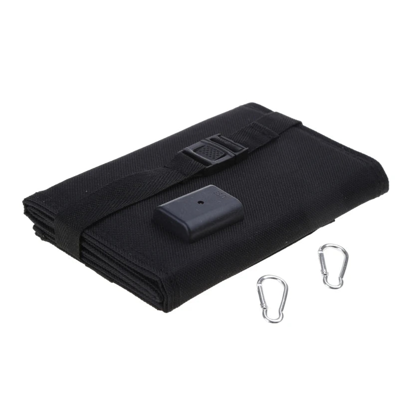 100W USB Foldable Solar Panel Portable Flexible Small Waterproof 5V Folding Solar Panel Cells For Phone