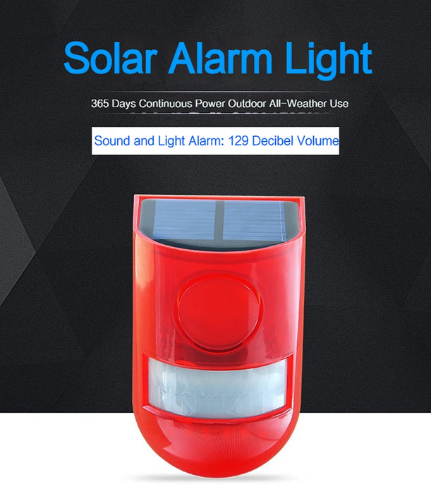 Car Alarm Solar Infrared Motion Sensor Alarm Automobile Immobilizer Security Accessories Home Systems Electronics Automobiles