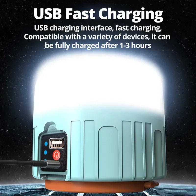 Solar Camping Light Power Bank LED Camping Lanterns with Remote Control Waterproof Outdoor Tent Light Rechargeable Flashlight
