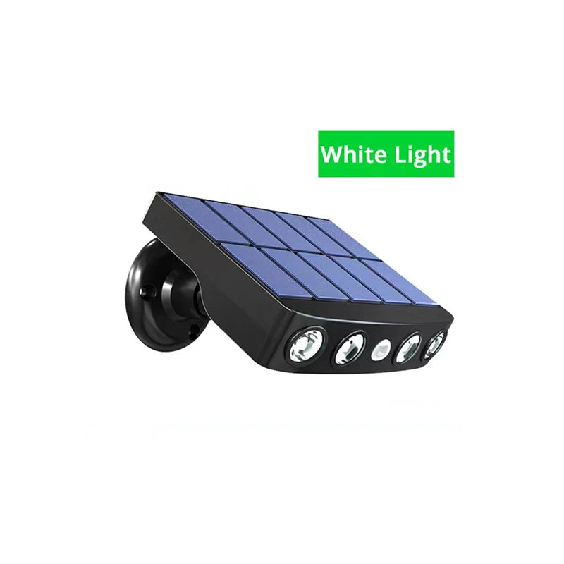 Outdoor Solar Lights Household Courtyard Lawn Garden Wall Light Lighting Human Body Induction Sensor Monitoring Street Lamp