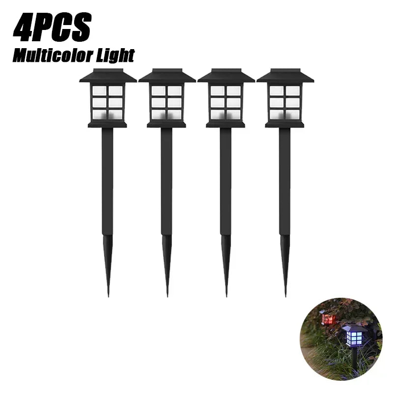 Led Solar Pathway Lights Waterproof Outdoor Solar Lamp for Garden/Landscape/Yard/Patio/Driveway/Walkway Lighting