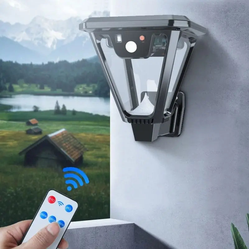 5000K Solar Pathway Garden Decor Lights Outdoor With Motion Sensor IP65 Waterproof Solar Lamp Patio Yard Lawn Sunlight Wall Lamp
