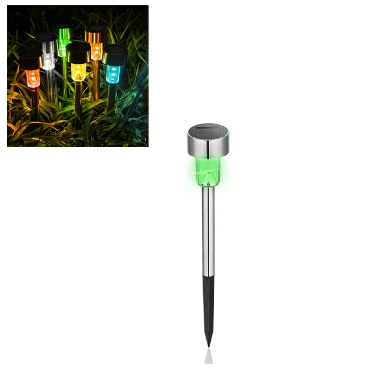 Solar Light Garden Decoration Tools Outdoor Solar Powered Lamp Waterproof Landscape Lighting for Pathway Patio Yard Lawn