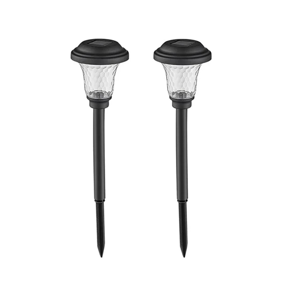 Solar Pathway Lights Outdoor Waterproof Bright Monocrystalline Silicon Garden Decora Light LED Landscape Lamp for Yard Fenced