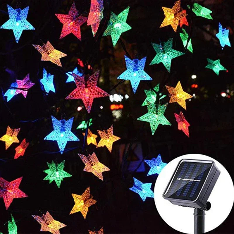 Led Solar Light Solar Garden Light Xmas Outdoor Decoration Lights Garden Butterfly/bee Decorative Light Outdoor Garland Lights