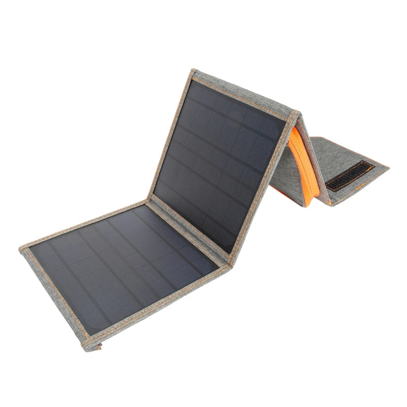 5V 20W 30W Portable Foldable Solar Panel Waterproof for Cell Phone Power Bank Battery Charger Outdoor Camping Tourism Fishing
