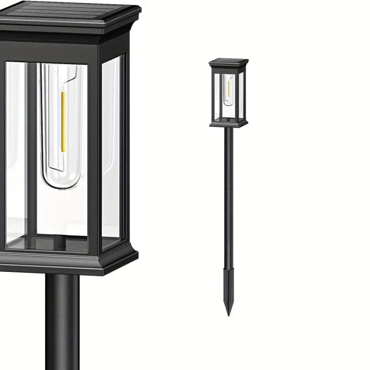 Solar Pathway Lights Outdoor Solar Lighting Garden Lamp Waterproof Landscape Lights Walkway Driveway Lawn Light Garden Decor New