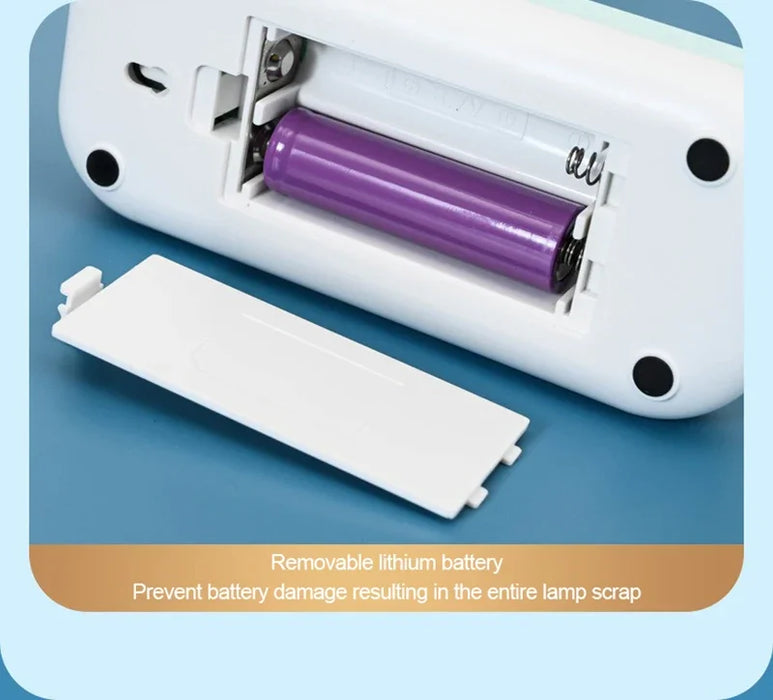 Foldable Solar Powered Desk Lamps and USB Rechargeable Eye Protection Reading Lights Room Bedside Dimmable Desk Night Lighting