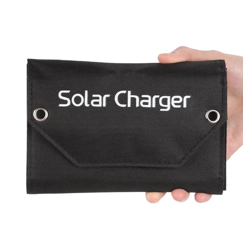 100W 80W 60W Foldable Solar Panel 5V USB Portable Folding Bag Battery Charger for Phone Outdoor Camping Waterproof Power Bank