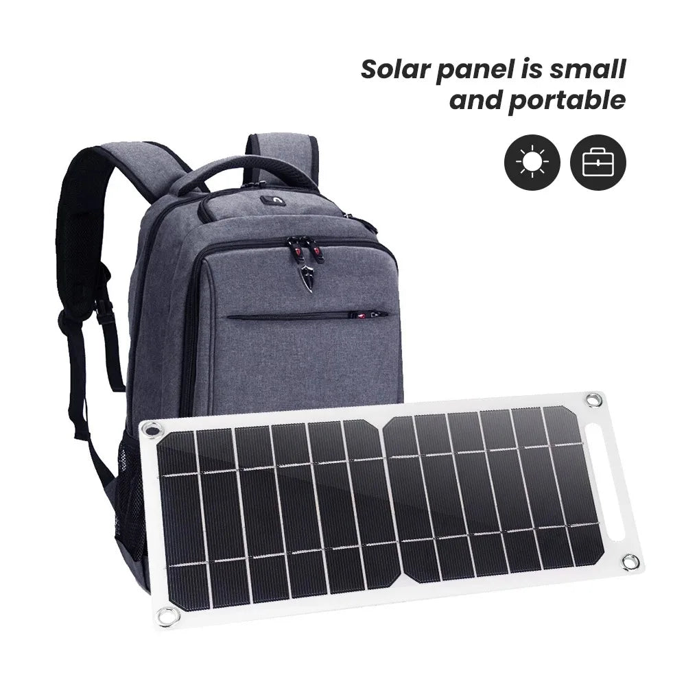 USB 5V Solar Panel System with Camping Charging for Power Banks and Mobile Phones for Phone Car Mp3 PAD Charger Outdoor Batter