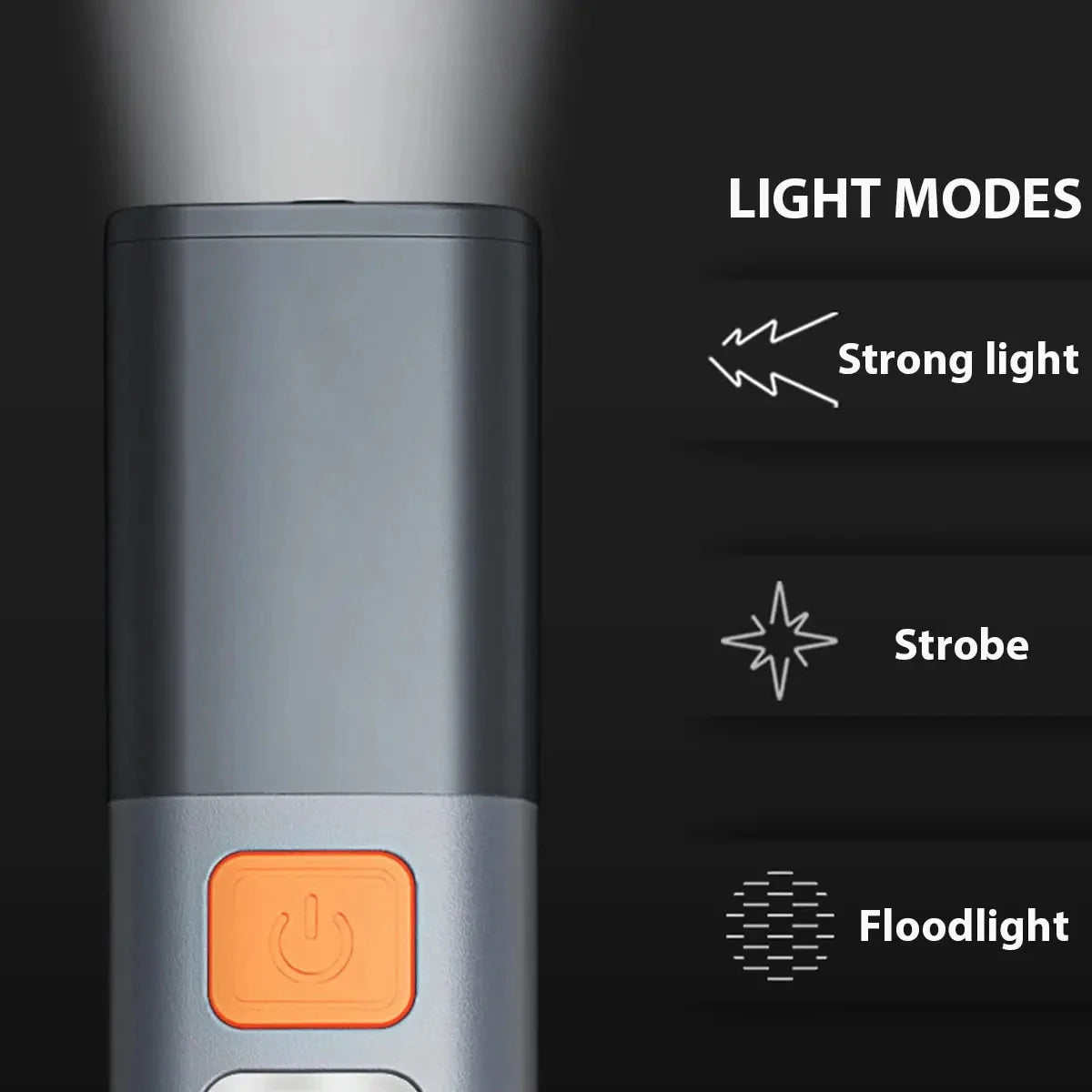 1-10PCS Super Bright COB Side Lights LED XPE Mini Portable Torch Zoomable Waterproof Outdoor Fishing Hunting Camping Flashlight