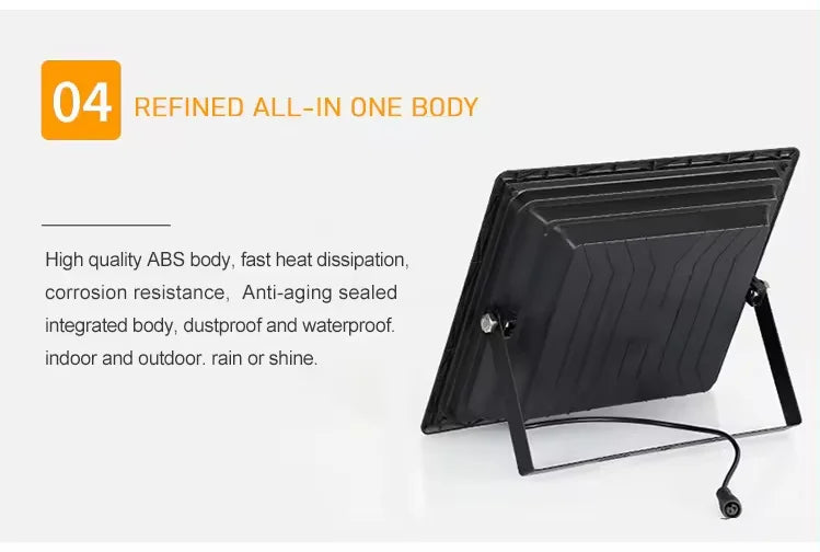 Super bright solar light LED solar floodlight 100w 200w 300w 400w IP67 high waterproof outdoor floodlight LED courtyard light