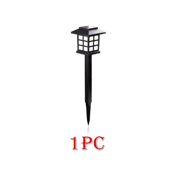1-10Pack Solar Yard Lights Bright Lawn Lights Outdoor Waterproof Led Solar Pathway Lights Landscape Path Lights