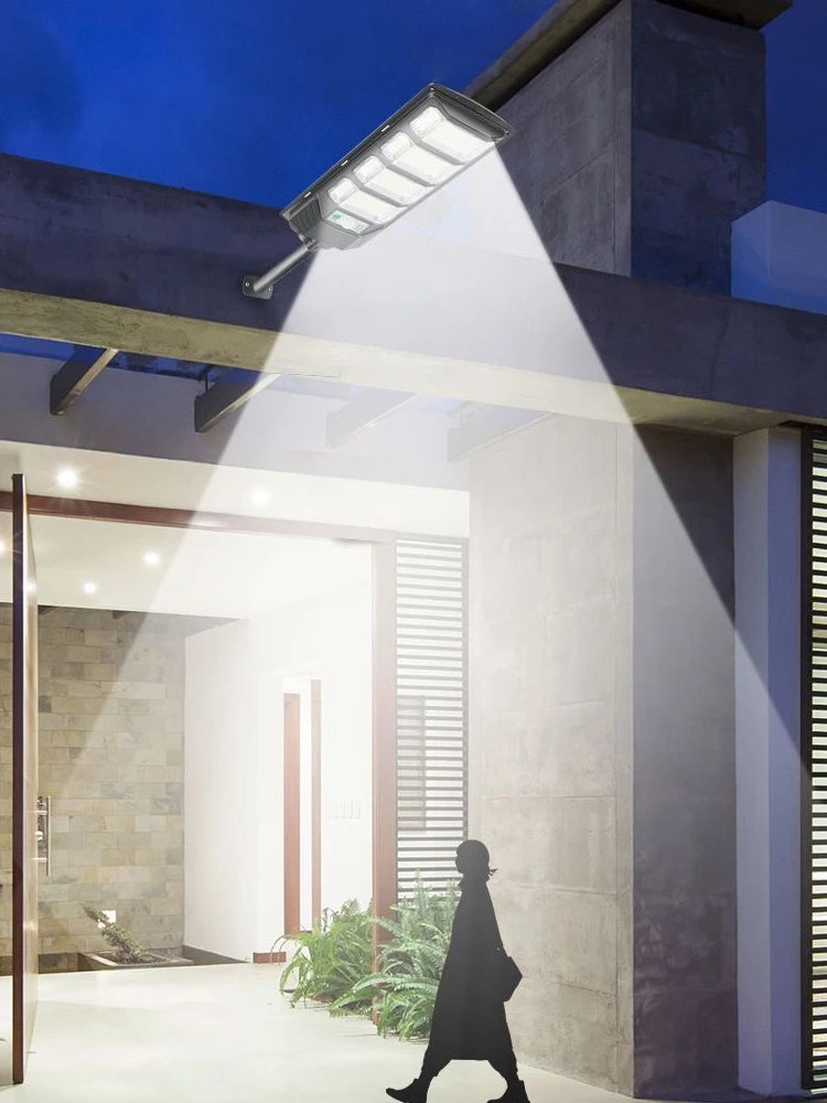 Super Powerful LED Solar Lights Outdoor With Motion Sensor 500㎡ Solar Lamp Ultra Bright Garden Street Light Courtyard Wall Lamps
