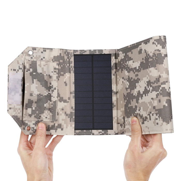 100W/80W/60W Foldable Solar Panel USB 5V Solar Charger Portable Solar Cell Outdoor Phone Power Bank for Camping Hiking + Cable